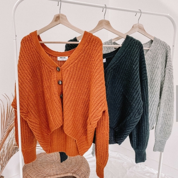 🆕️Pumpkin Patch Collection// Cinnamon Cardigan - Picture 4 of 5